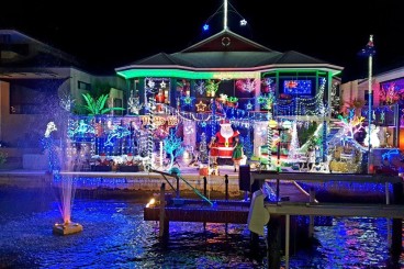 Mandurah Christmas Lights cruise